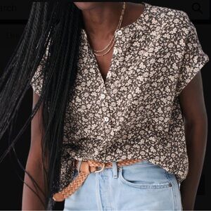 Dream Cotton Gauze Desmond Organic Cotton Faherty Shirt, XL